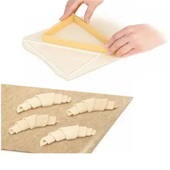 1 ks. Plastové Croissant Rezačky Chleba Line Plesne Dezert Stamper Roll Maker Pečenie Pečiva Nástroje Pečenie Kuchynské Pomôcky