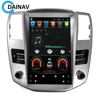 12.1 palce Android 10.0 Vertikálneho Displeja autorádia Pre Lexus RX RX 350 2008 Auto DVD Prehrávač Auto GPS Navigácie