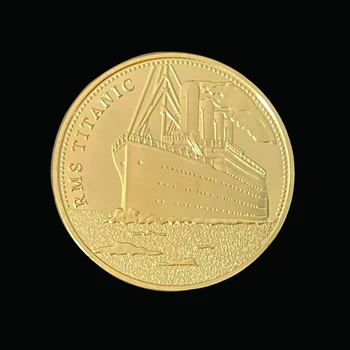 1912 Titanic Výročie Pamäti Rms Obetí Zlate Pamätné Mince Pre Titanic Fanúšikov