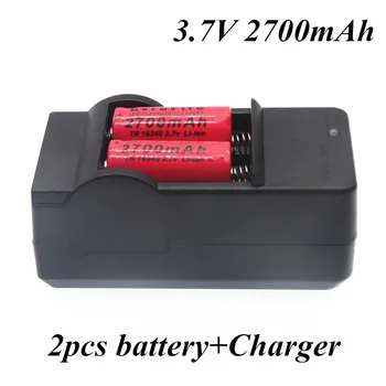 2700mAh Nabíjateľná 3,7 V Li-ion 16340 Batérie CR123A Batérie, LED Baterka Cestovné Sieťovej Nabíjačky Pre 16340 CR123A Batérie
