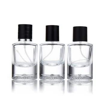 30ml hrubé dno sklo naplniteľné sprej parfum, fľaša môže byť prispôsobený logo