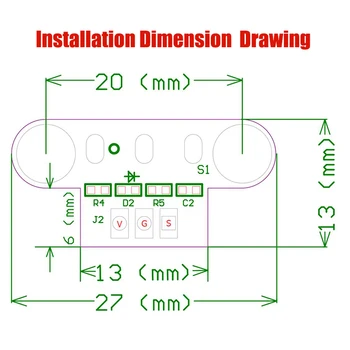 3D Tlačiarne Časti Z Endstop Kábla Micro Switch Príslušenstvo Modul Horizontálne Pre Reprap Ramps1.4 DIY 1M Kábel