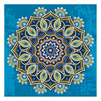 5D DIY Žiarivý Diamant Maľby číslo Mandala Obrázok Diamond Mozaiky Výšivky Domáce Dekorácie Maľovanie Dropshipping
