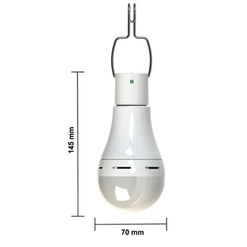 7W 9W Solar Žiarovky, Svetlá Vonkajšie Záhradné Visí Energie Lampa 150-270LM 5V USB Nabíjateľné LED osvetlenie s Diaľkovým ovládaním Svietidla