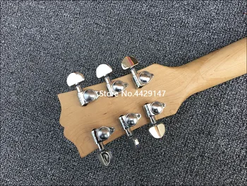 Akryl Crystal LED SG Elektrické gitary, Akryl Telo Rosewood Hmatníkom s LED Svetlom Chrome Hardvéru Veľkoobchod Rýchle dodanie