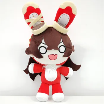 Anime Genshin Vplyv Králik Plyšové Hračky, Plyšové Plyšové 42cm Obliečky na Vankúš Deti Vianočný Darček