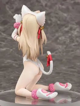 Anime Osud Kaleid Líniové Prisma Illya 2wei Herz! Illyasviel Von Einzbern Cat Girl Ver. PVC Akcie Obrázok Zberateľskú Model Hračka