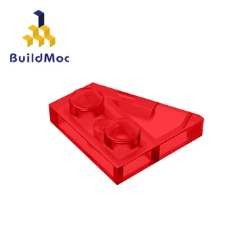 BuildMOC Kompatibilné Montuje Častice 24307 2x2(Vpravo) Pre Stavebné Bloky Súčastí DIY Educatio
