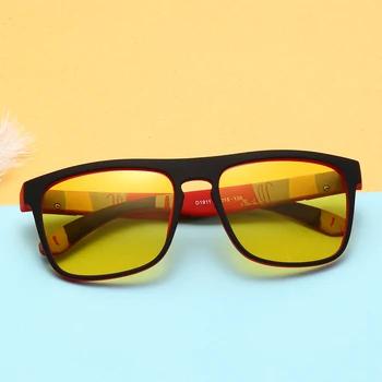Dizajn značky Mužov Polarizované slnečné Okuliare Muž Námestie Jazdy Slnečné okuliare, Vintage Povlak Slnečné Okuliare UV400 Odtiene oculos de sol