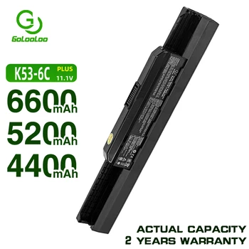 Golooloo 6Cells A32-K53 Notebook Batéria pre Asus K53S K53T X53S X54H K53 K53SD K53SV K53U K53E A53S A43 A43E K43E K43U K43S K43SJ