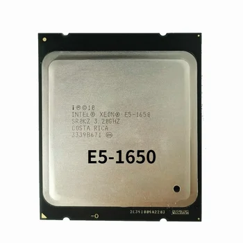 Intel Xeon E5 1650 LGA 2011 CPU Procesor 3,2 GHz 6 Core, 12 mb vyrovnávacia Pamäť SR0KZ podporu X79 doska
