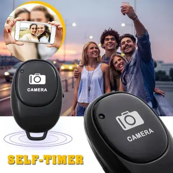 Mini Bluetooth Uzávierky Diaľkové Samospúšť Fotoaparát Selfie Tlačidlo Bezdrôtový ovládač Pre IOS/Android Selfie Artefakt