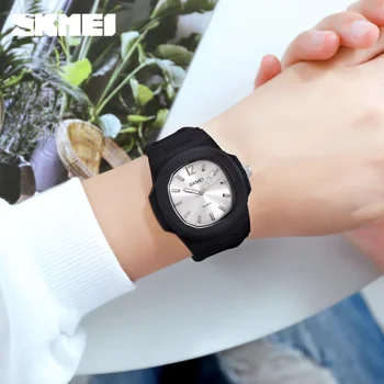 Nové SKMEI Módne Textúrou Quartz Hodinky Pánske náramkové hodinky Ženy Osobnosti v Pohode Hodinky Pre Chlapcov, Dievčatá, Nepremokavé Montre Homme