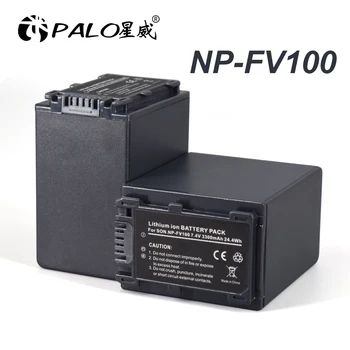 NP-FV100 NPFV100 NP FV100 Fotoaparát Batérie pre Sony Sony NP-FV30 NP-FV50 NP-FV70 SX83E SX63E FDR-AX100E VG30E + LCD USB Nabíjačky
