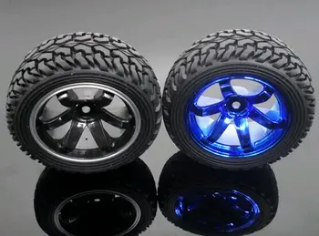 RC Model hračky kolieska gumené pneumatiky DIY smart auto kolesa 75MM vysokej kvality veľké trenie robot koliesko +Šiestich uhol spojky