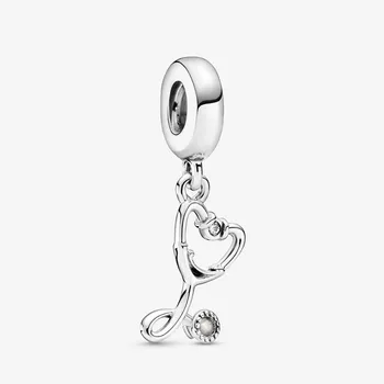 Skutočné 925 Sterling Silver Fox & Veverička Visieť Kúzlo Korálky Fit Pôvodnej 3 mm Kúzlo Náramok Šperky Darček 2020 Nové
