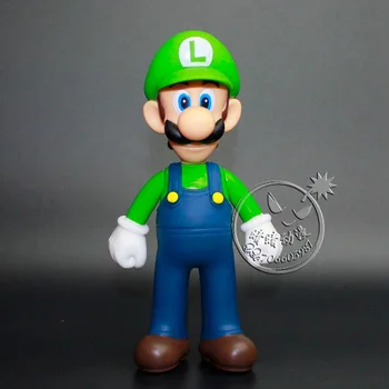 Super Mario Bros Luigi Yoshi Donkey Kong Wario PVC Akčná Hračka Obrázok Zberateľskú Bábky Model Hračky Pre Deti narodeninám