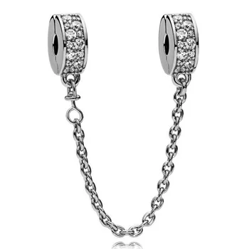 Svieti Eleganciu Inšpiráciu Koruny O Motýle Bezpečnosti Reťazca Korálky Fit Pandora 925 Sterling Silver Kúzlo Náramok DIY Šperky