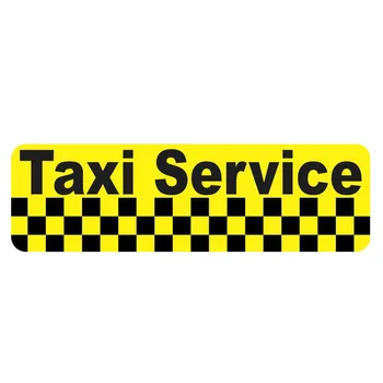 Taxi samolepky príslušenstvo auto modelovanie nálepky auto produkty okno nálepky nepremokavé a ochrana pred slnkom