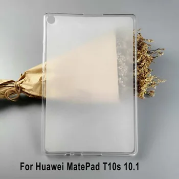 TPU puzdro Pre Huawei MatePad T10s puzdro T10s 10.1 AGS3-L09 AGS3-W09 Shockproof Pokles Odporu Silione Funda Capa Coque