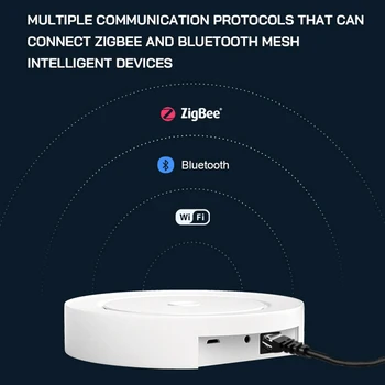 Tuya smart bránou 3 inteligentný multi-mód Brány, Zigbee, Wi-Fi, Bluetooth protokol, Oka,inteligentné prepojenie, diaľkové ovládanie