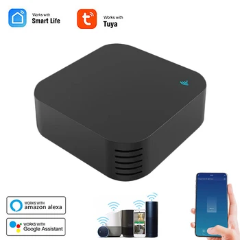 Tuya/Smart Život Smart Wireless WiFi-IR Diaľkový ovládač Teploty A Vlhkosti Monitorovanie Inteligentných Domov S Alexa Domovská stránka Google