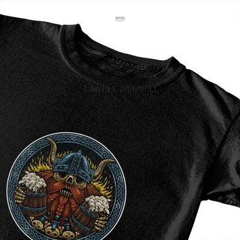 Tvoe Zábavné Valhalla Volá T Shirt Mužov Krátky Rukáv, Bavlna tričká Viking Odin Tees Top Harajuku Tshirts Darček
