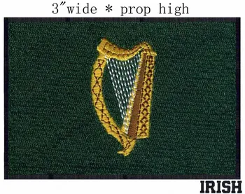 Írsky Nacionalizmus Vlajkou výšivky patch 3 cm poštovné
